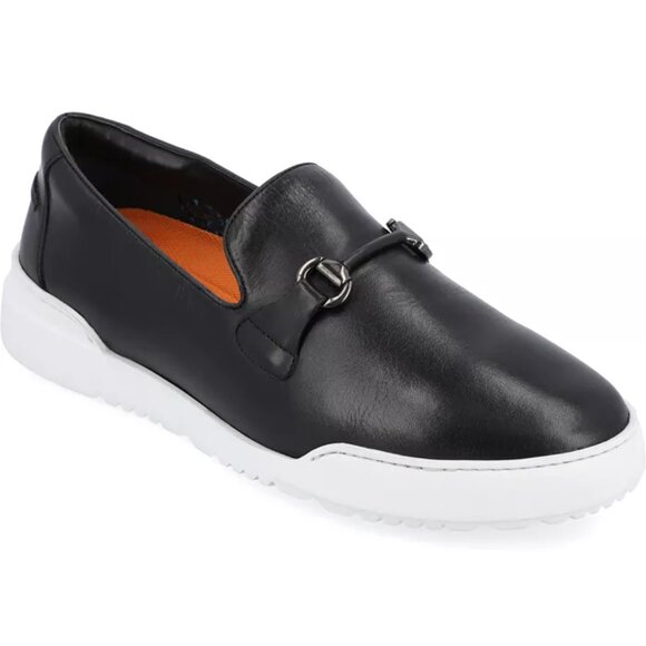 THOMAS & VINE Men\'s Dane Plain Toe Bit Loafer Casual Shoes 9